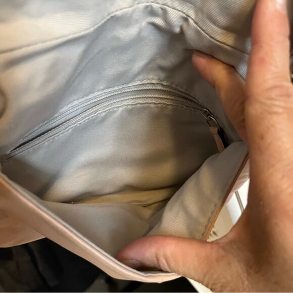 Coach Soho Leather Sling Crossbody Flap Bag Small in Pale Shimmer Pink - Picture 3 of 16